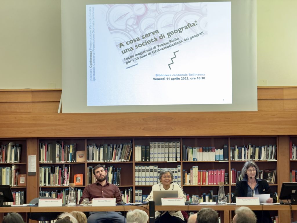 11 aprile 2025 - A cosa serve una società di geografia?