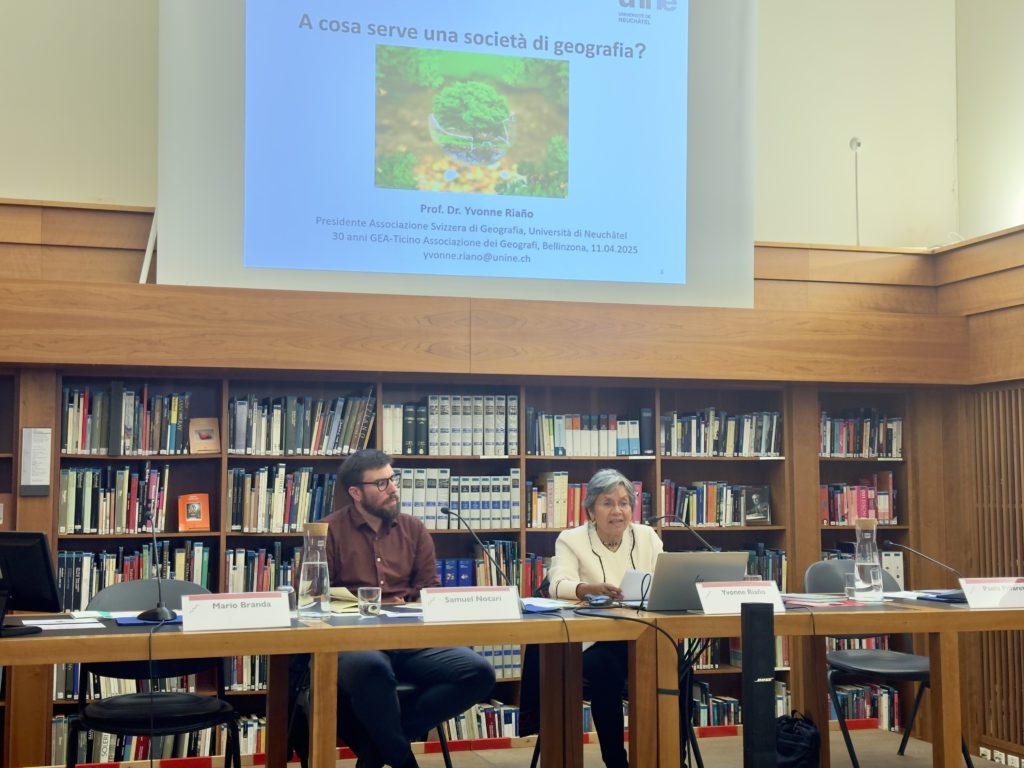 11 aprile 2025 - A cosa serve una società di geografia?