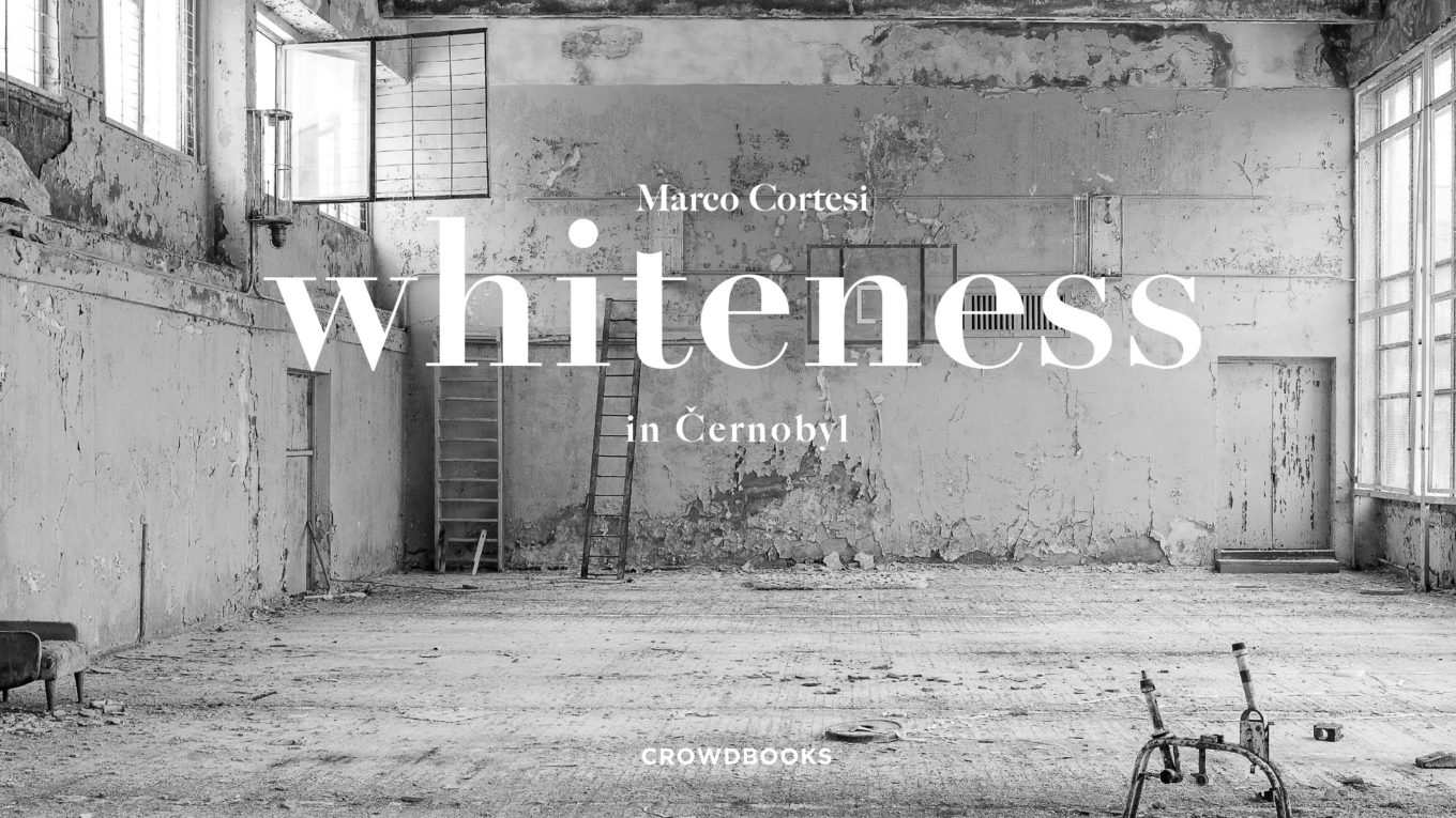 Copertina libro Whiteness in Cernobyl di Marco Cortesi